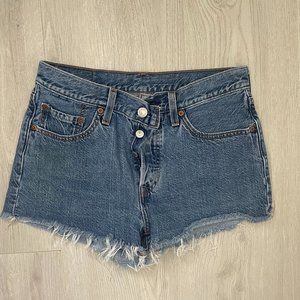 Levi's Mid Rise 501 Shorts